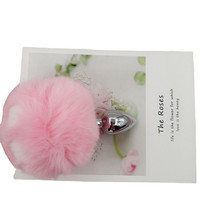 Plug anal en fourrure véritable pour femmes, modèle « Sey Toy Tails », avec porte-clés queue de renard, pour sacs à accessoires sexuels pour adultes, vente en gros, bon prix, fourrure véritable