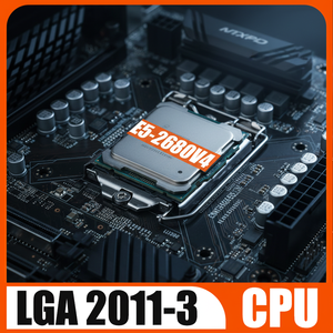 โปรเซสเซอร์เซิร์ฟเวอร์ขายส่ง LGA2011-3 E5-2676 E5-2680 E5-2696 12/14/22 คอร์ 2.2-2.4GHz 30-55MB สำหรับการประมวลผลข้อมูลในศูนย์ข้อมูล 14 คอร์ - Product Image 2