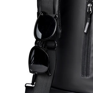 Nuova Borsa a Tracolla in Pelle per <span class=keywords><strong>Ragazzi</strong></span>, Utilizzabile come Marsupio, Capacità 20-36L, Stile Normcore/Minimalista, Grigio Nero Trendy - Product Image 3