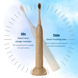<span class=keywords><strong>Brosse</strong></span> à dents électrique <span class=keywords><strong>rechargeable</strong></span> portable de voyage avec têtes de <span class=keywords><strong>brosse</strong></span> à dents en <span class=keywords><strong>bambou</strong></span> remplaçables - Product Image 6