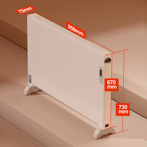 Xách Tay 1600W Điện Tản Nhiệt Tất Cả Các Nhôm Từ Xa Wifi Điều Khiển Linh Hoạt Cho Phòng Sưởi Ấm Quần Áo Đường Sắt Tiết Kiệm Năng Lượng Bệnh Viện - Product Image 4