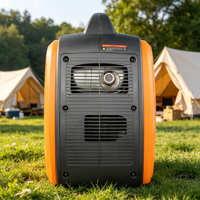 Générateurs d'énergie portables à onduleur intelligent, silencieux, à essence 4 temps, 1KW 1.5KW 2KW 2.5KW, 50/60Hz, autonomie de 5,7h, faciles à transporter