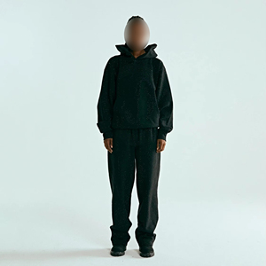 Sudaderas con capucha unisex con diamantes de imitación personalizados: sudadera de lana gruesa de algodón suave, fabricantes de ropa de sudadera para pedidos al por mayor - Product Image 3