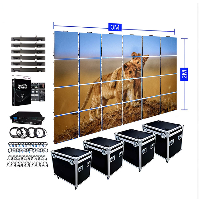 Advanced Technology P2.6 P3.9 P4.8 Indoor Advertising LED Screens 500*500 Corporate Presentation Outdoor Rental LED Display