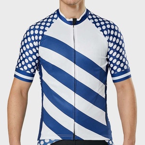 PIHA SPORTS Men Sublimated <b>Cycling</b> Jersey Short Sleeve Full Zipper Quick Dry Breathable Summer <b>Stand</b> Collar Seamless - Product Image 1