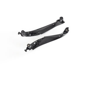 Poignée de porte intérieure noire en fibre de carbone de haute qualité, LHD RHD, avec garantie pour les séries 5 G30 G31 G38 F90 - Product Image 3