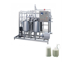 Petite ligne de production industrielle de yaourt de fromage d'usine de pasteurisateur de lait à productivité élevée au prix concurrentiel