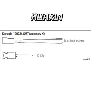 Keysight 10075A IC <b>Clip</b> Kit, 0.5mm Four Side-by-Side Mountable 0.5mm <b>Clips</b> - Product Image 3