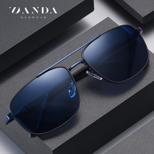 DANDA Men Polarized Sunglasses Square Frame UV400 <b>Driving</b> <b>Glasses</b> 6313 - Product Image 3