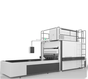 Máquina de prensa de juntas de laminación de tablero de madera de alta frecuencia