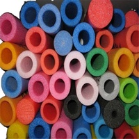 Tube en mousse d'isolation en PVC Nbr, tube en mousse d'étanchéité, tube/feuille 3/8, tube en mousse acoustique