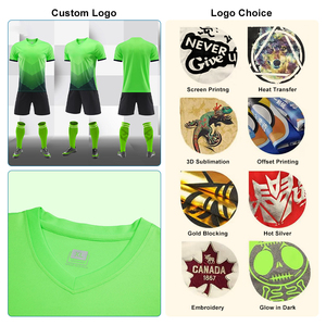 Maillots de football pour hommes adultes, vente en gros, originaux, personnalisés, polyester/coton, respirants, séchage rapide, col rond, manches courtes - Product Image 2