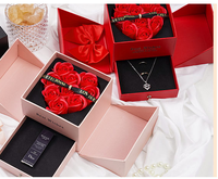 Cadeau Fête des Mères Idées Cadeaux Saint-Valentin 2025 Boîte à Bijoux Cœur Boîte à Bijoux Luxe