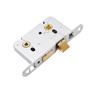 قفل باب نحاسي بريطاني عالي الأمان، قفل مورتيس، قفل ميت، مقبض باب ميت للحمام بـ 2 و 3 و 5 أذرع، طقم أقفال مورتيس بمزلاج - Product Image 6