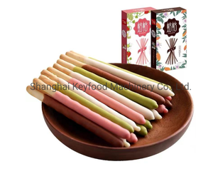 Otomatik yapma makinesi çikolata kaplı bisküvi çubukları bar makinesi sopa bisküvi makinesi - Product Image 6