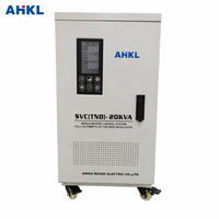 Stabilisateur de tension SVC monophasé 20 kVA en cuivre, basé sur un transformateur de courant alternatif, pour la stabilité de l'alimentation industrielle
