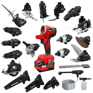 WSDB01 <span class=keywords><strong>Kit</strong></span> de Herramienta Multiusos Inalámbrica sin Escobillas de 20V, 21000 RPM, Alta Velocidad, Oscilante, Freno Eléctrico, Reversa, Empuñadura Suave, Estuche Rígido, 1 Año de Garantía - Product Image 2