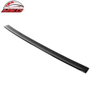 Convient pour Acura TSX Sedan 2009-2014, becquet de toit noir brillant - Product Image 4