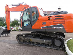 รถขุดไฮดรอลิกแบบตีนตะขาบ DX215 ของแท้จากเกาหลี ขนาด 0.86 ลบ.ม. กำลัง 115 กิโลวัตต์ สำหรับงานก่อสร้าง ขายดี - Product Image 5