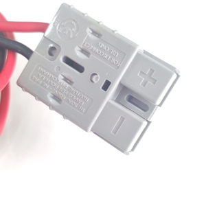 IATF16949 2 yollu 600V 50A pil DC fişi hızlı bağlantı yüksek akım ağır şarj tel güç kablosu 12AWG 6.5FT - Product Image 4