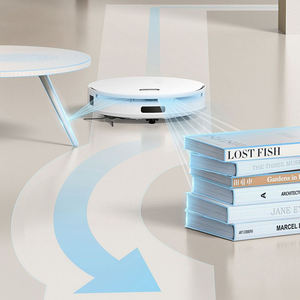 5000pa Laser Robot <span class=keywords><strong>Balai</strong></span> <span class=keywords><strong>Aspirateur</strong></span> Nettoyage Lavage Humide et Sec avec Poubelle Auto-vidage pour le Nettoyage des Poils d'Animaux Domestiques - Product Image 4