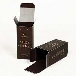 Ecco-thân thiện với biểu tượng tùy chỉnh sang trọng tông xúc giác giấy có thể gập lại hộp cho chai nước hoa hộp đóng gói quà tặng - Product Image 2