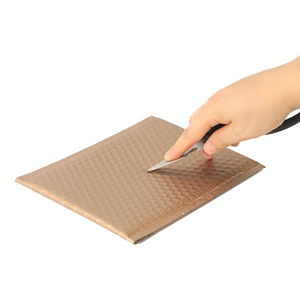 Guandu frosted champagne vàng holographic độn phong bì lá vận chuyển mail túi poly túi bưu phẩm kim loại biểu tượng tùy chỉnh phong bì - Product Image 4