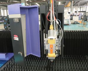 Machine de découpe laser à fibre haute puissance 1530 1020 CNC pour l'industrie métallurgique, découpe laser pour le traitement de l'acier, de l'acier inoxydable, du carbone et de l'aluminium - Product Image 2