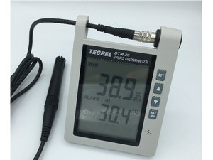 เครื่องวัดความชื้นและอุณหภูมิแบบดิจิตอล TECPEL DTM-20 OEM พร้อมระบบเตือนจุดน้ำค้าง ได้รับการรับรองมาตรฐาน CE ตอบสนองภายใน 10 วินาที รับประกัน 3 ปี - Product Image 3