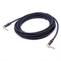 Câble de haut-parleur pour guitare électrique Yo'o'son pour clavier et batterie, connecteur mono 6,35 mm mâle-mâle, conducteur en cuivre sans oxygène