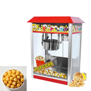 Machine à Popcorn Commerciale Électrique de Comptoir, Appareil à Popcorn Industriel en Acier Inoxydable pour Cinémas et Salons de Snacks - Product Image 1
