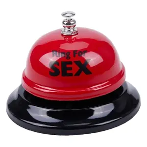 Partyzubehör Gag Geschenk Ring für Sex Tisch Anruf Glocke Metall Glocke Sexspielzeuge SM Erwachsenenspiele für Paare