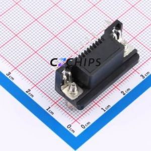 LX09-VGA09B-048 D-Sub/VGA Connector Bent Lead Through Hole Connector Standard D-Sub Female 9P Right Angle Insert - Product Image 2