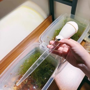 Limpiador de Acuario Portátil de 28 cm y 30 ml, con Cepillo Magnético Duradero para Interiores, Alimentador de Peces, Arrecifes y Corales, Sifón - Product Image 5