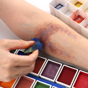 Tavolozza di colori per il trucco con effetti speciali impermeabili attivati con alcol per <span class=keywords><strong>truccatori</strong></span> <span class=keywords><strong>professionisti</strong></span> - Product Image 2