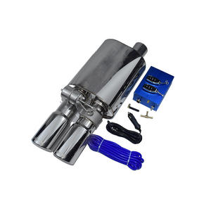 Set Controller Scarico con Valvola a Vuoto Pneumatica e Tubi di Scarico Silenziatore con Pompa e Telecomando in Acciaio Inox Universale - Product Image 4