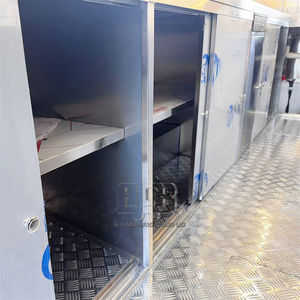 Camión de comida de restaurante móvil de fibra de vidrio de alta calidad, fábrica al por mayor para aperitivos, helados, furgoneta a la venta - Product Image 5