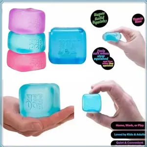 Giocattolo Antistress Nee Doh a Forma di Medusa e Cubo, Morbido Giocattolo Sensoriale per Bambini e Adulti - Product Image 3