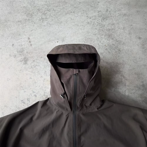 OEM 500 Gsm 100% Coton <span class=keywords><strong>Ninja</strong></span> Baclava Hoodie avec masque intégré couvrant le visage Sudaderas y Hoodies de Hombre Tallas Grandes - Product Image 3