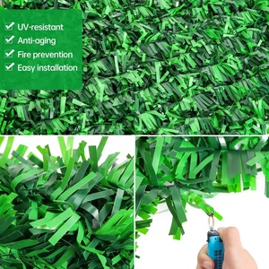 Barrière de protection <span class=keywords><strong>en</strong></span> <span class=keywords><strong>rouleau</strong></span> <span class=keywords><strong>en</strong></span> fibre de plastique artificielle, type grillage à aiguilles de pin, modèle 78 pour salon - Product Image 4