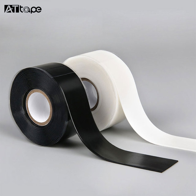 Self-Fusing Heat-Resistant Double Sided Soft Silicone Tape for Pipeline Repair