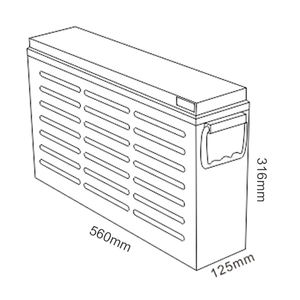 MHB lưu trữ MRG170-<span class=keywords><strong>12</strong></span> 12V/<span class=keywords><strong>170ah</strong></span> BATTERIE 12v170ah chì axit phía trước thiết bị đầu cuối năng lượng mặt trời AGM 12V <span class=keywords><strong>170ah</strong></span> Pin cho up hệ thống - Product Image 2