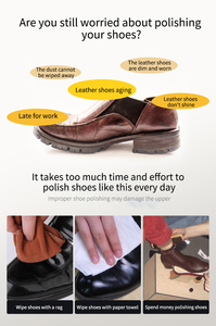 Gants de selle vernis à chaussures de voyage pour chaussures en cuir Protection contre la brillance fraîche pour bottes sacs à main ceintures sièges de vêtements - Product Image 5