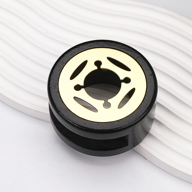 Poêle à sceller en bois noir