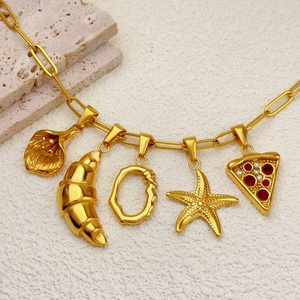 Ingrosso <span class=keywords><strong>gioielli</strong></span> fai da te Custom ciondoli moda impermeabile pane Pizza Croissant ciondoli braccialetto ciondoli per la creazione <span class=keywords><strong>di</strong></span> <span class=keywords><strong>gioielli</strong></span> - Product Image 1