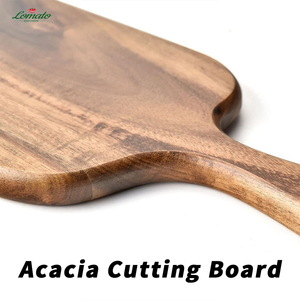 <span class=keywords><strong>Planche</strong></span> à découper en bois d'acacia massif, portable, antidérapante, double face, irrégulière, <span class=keywords><strong>grande</strong></span> et petite taille, avec longue poignée, pour la <span class=keywords><strong>cuisine</strong></span> à domicile - Product Image 5