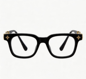 Nuevas Monturas de Gafas Cuadradas Europeas Americanas con Aro Completo para Hombre y Mujer, Lentes Planas Naranja Sólido Anti-Luz Azul, a la Moda - Product Image 2