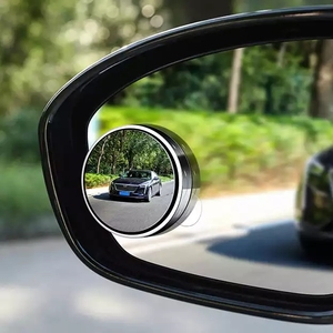 Y-0002 360 degrés rotatif grand angle cadre rond miroir d'angle mort <span class=keywords><strong>voiture</strong></span> <span class=keywords><strong>ventouse</strong></span> montage rétroviseur auxiliaire - Product Image 2