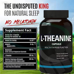 VitaSpring睡眠健康サプリメント<span class=keywords><strong>l</strong></span>テアニンエネルギーカプセルムードサポート緑茶エキス<span class=keywords><strong>L</strong></span>-テアニンカプセル - Product Image 4