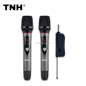 TNH UM- WX605 universale UHF senza fili microfono riduzione del rumore per la scheda Audio esterna Karaoke Performance sul palco - Product Image 1
